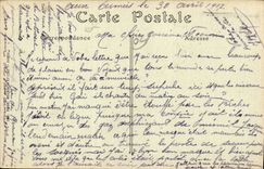 Soissons - Hospital - CPA