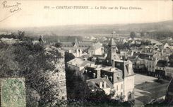 Thierry castle - the City seen of the Castle - CPA