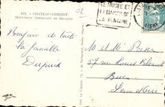 Thierry castle - American Monument of Belleau - CPA