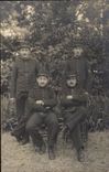 Real photo Militaria Soldiers Bourges 1912