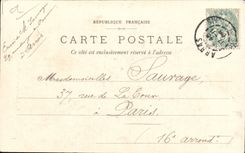 Laon - the Cathedral - CPA