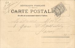 Ruins of the Temple Izernore - CPA