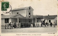 Camp of Sathonay - the Body of Guard - CPA