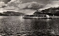The Lake of Le Bourget - Boat - Savoy - CPA