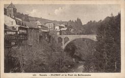 Flumet - Bridge of Bellecombe - CPA
