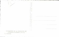 St Pierre Albigny - the Monastery of the Visitation - CPA