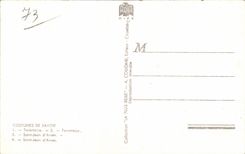 Savoy - Souvenir Caps Folklore costume - CPSM