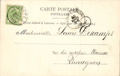 CPA Paris Exposition universelle de 1900 pavillons de la Bosnie Herzegovine et de la Hongrie Hungary