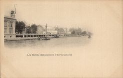 CPA Paris Fair universal of 1900 the greenhouses (exposure horticulture)