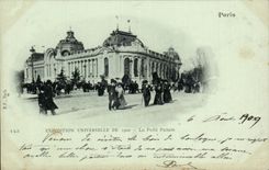 CPA Paris Exposition universelle de 1900 Le petit palais