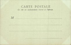 CPA Paris Fair universal of 1900 the small palate