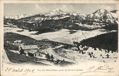 Sight of Mont Blanc - catch of Revard - CPA