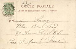 Sight of Mont Blanc - catch of Revard - CPA