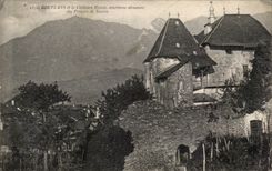 Conflans - the Red Castle - old residence - CPA