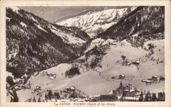 Flumet - Winter and Aravas - CPA