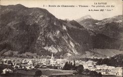 Thones - Road of Chamonix - View - CPA