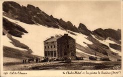 Collar of Iseran - the Country cottage Hotel and points of Lessieres - CPA