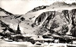 Argentiere - Under snow - CPA