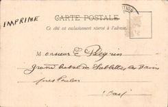 Paris - Fair of 1900 - Frontage of the Palate of Italy - CPA
