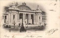 Paris - Fair of 1900 - Entrance of Grand Palais - CPA