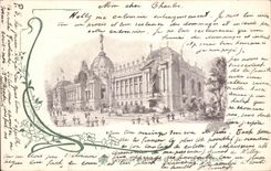 Paris - Fair Universal of 1900 - the Small Palate - Illustration - CPA