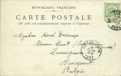 Paris - Fair Universal of 1900 - the Small Palate - Illustration - CPA