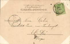 Paris - Fair Universal of 1900 - Palate of Congers and Social Economy - Illustration - CPA