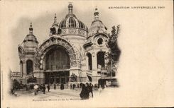 Paris - Fair Universal of 1900 - Palate of the Mines and the Metallurgy - CPA