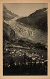 CPA Argentiere Massif du Mont Blanc et son glacier