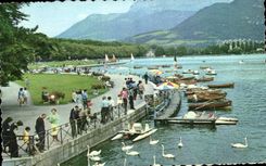 CPA Annecy Au bord du lac
