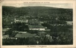 Annecy - Vue Generale - CPA 