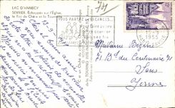 Sevrier - Echapee sur l Eglise - Le Roc de Chere - CPA 