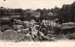 Annecy - Les Gorges du Fier - Mer de Rocher - CPA 