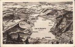 Annecy - Le Lac - CPA 