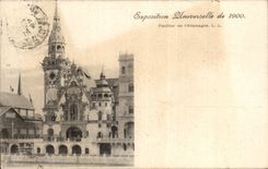 Paris - Fair Universal 1900 - House of Germany - CPA