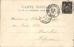 Paris - Fair Universal 1900 - the Palate of Belgium - CPA