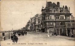 Malo les Bains - La Digue et les Chalets - CPA