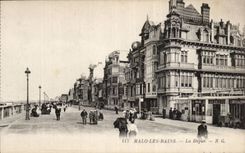 Malo les Bains - La Digue - CPA