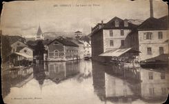 CPA Annecy Le canal du Thiou