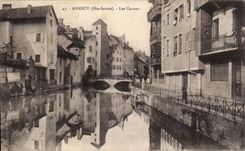 CPA Annecy Les canaux