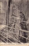 CPA Gorges du Fier pres Annecy Les galeries apres la crue de 1910