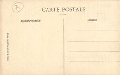 CPA Gorges du Fier pres Annecy Les galeries apres la crue de 1910