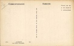 CPA Annecy Le pont Morene