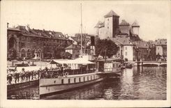 CPA Annecy Le port Le chateau