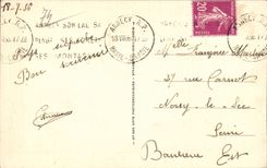 CPA Surroundings Annecy Talloires View