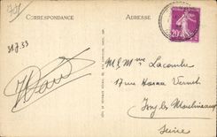 CPA Lake Annecy Talloires Seen on Duingt