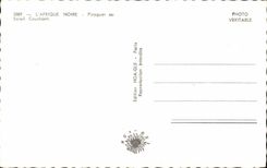 Africa - Africa - Black Africa - Dugouts with the Setting Sun - CPA