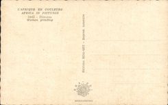 Africa - Africa - Africa Colors - Pilous - Women Grinding - CPA