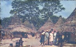 Afrique - Africa - L Afrique en Couleurs - Village Africain - CPA