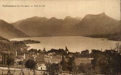 Lac d Annecy - Talloires - et les Montagnes - CPA 